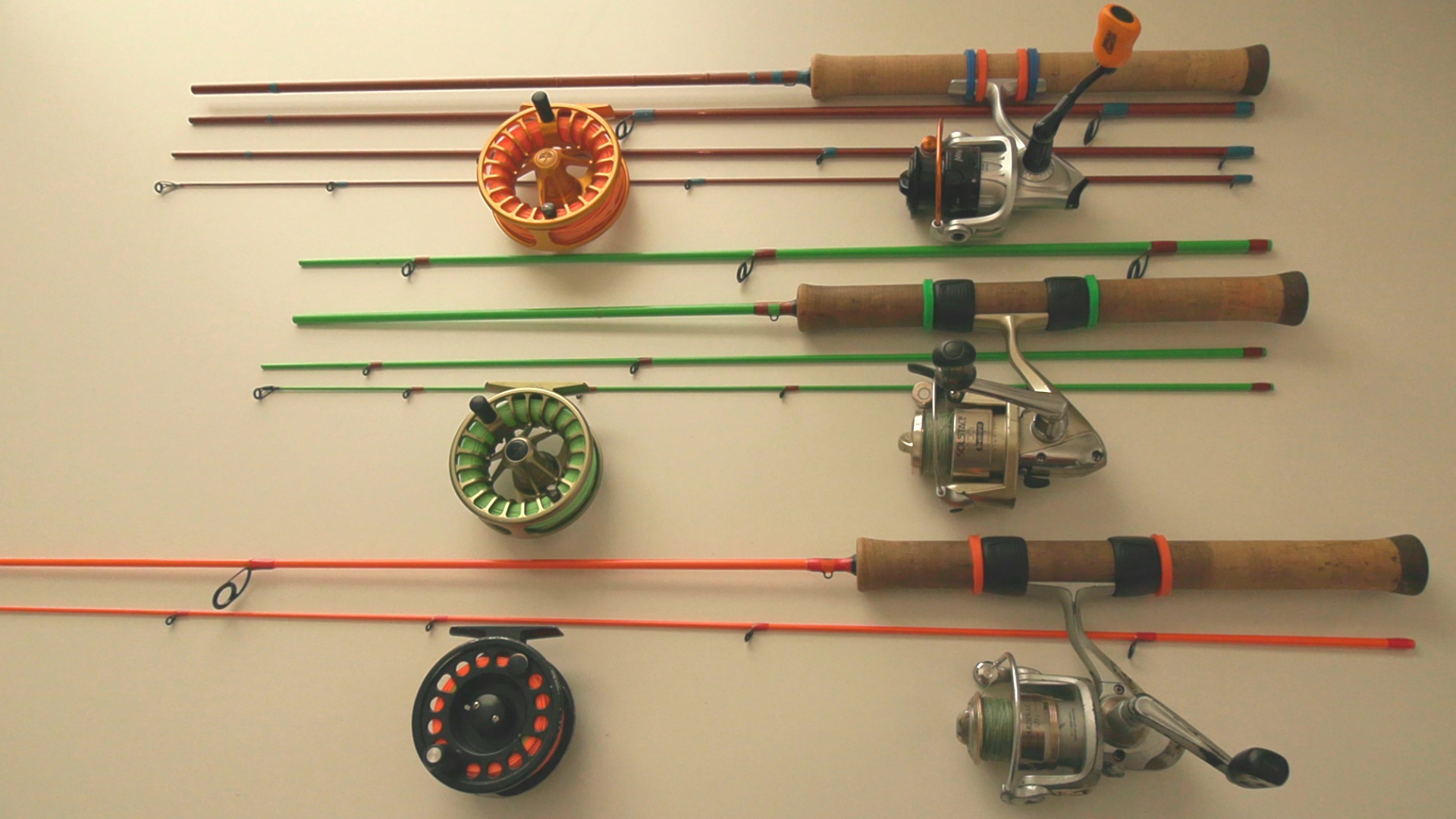 3 spin fly rods